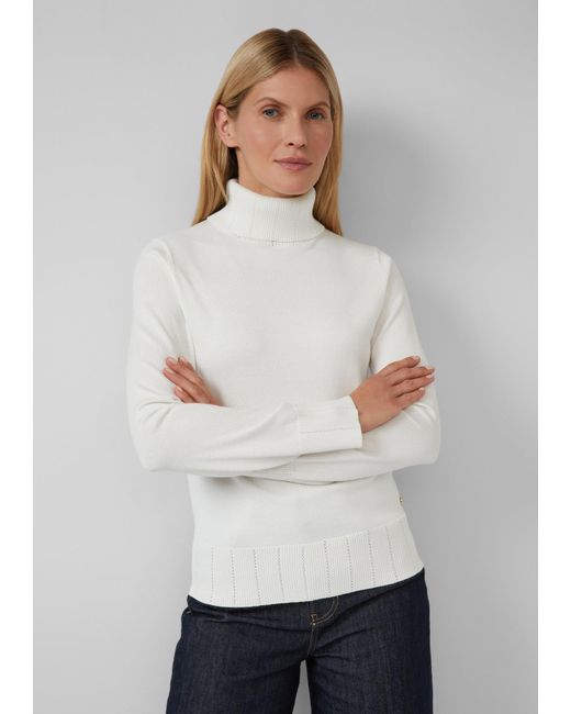 S.oliver White Oliver Label Pullover