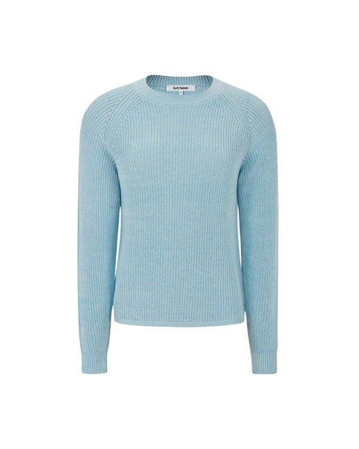 SOFT REBELS Blue Sweater Srrosetta