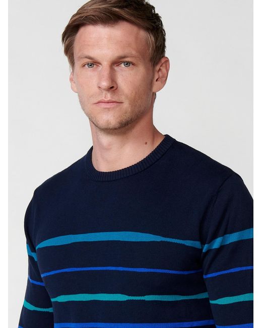 Koröshi Pullover in Blue für Herren