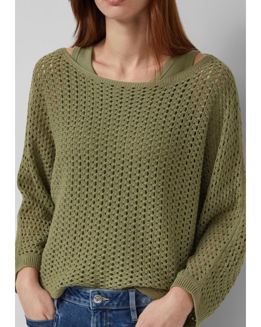 S.oliver Green Strickpullover