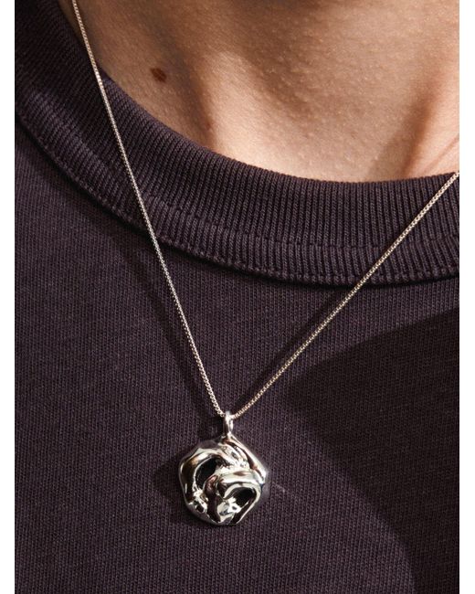Pilgrim White Kette Luca