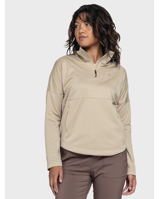 Schoeffel Natural Fleecepullover Urban Circ Fleece Style Baguio Wms