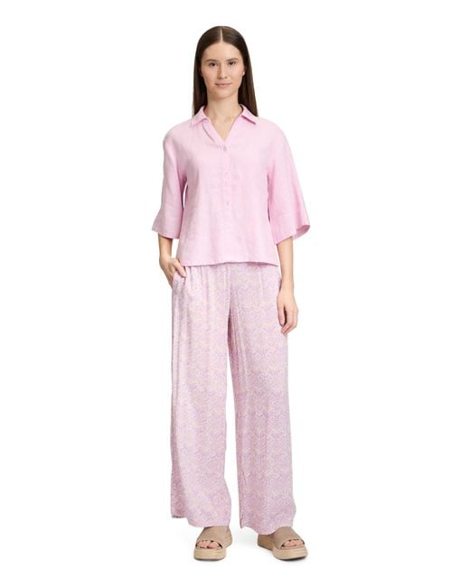 Cartoon Pink Bluse