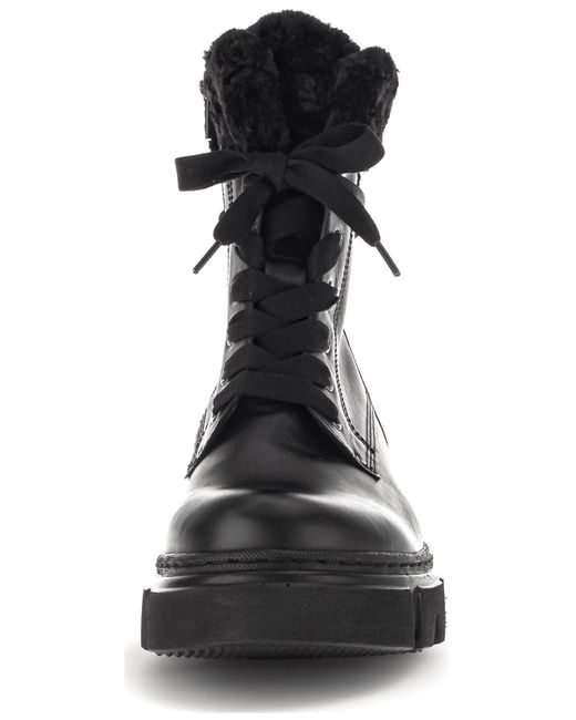 Gabor Black Schnürstiefelette