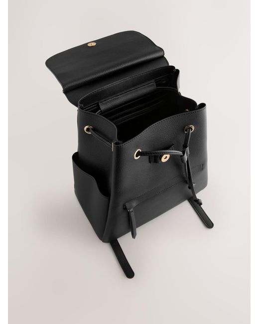 Next Black Rucksack Clean