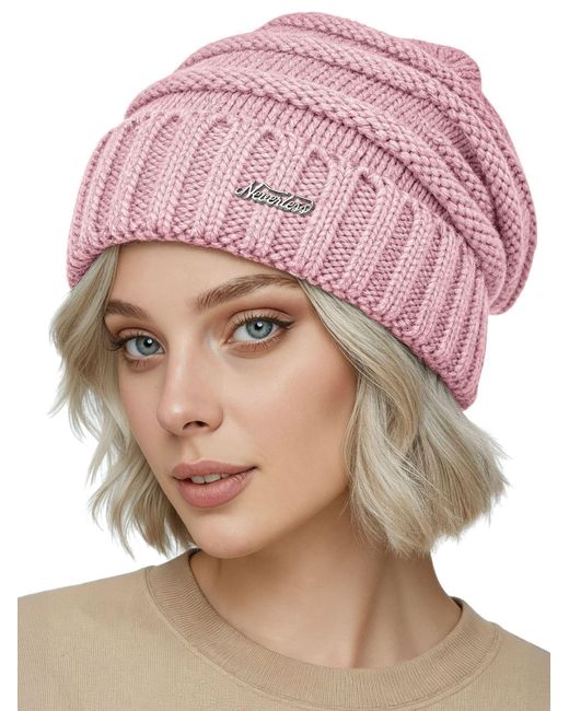 Neverless Pink Mütze Model 36931