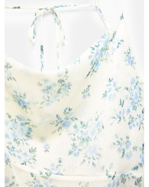 Pull&Bear White Kleid