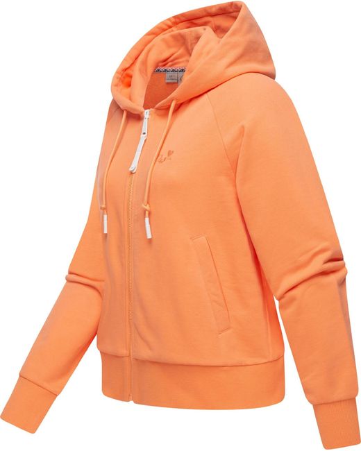 Ragwear Orange Sweatjacke Taila
