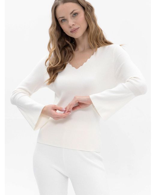 Passioni White Pullover