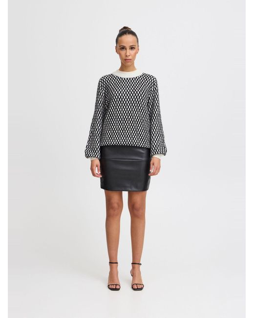 Ichi Black Pullover Kamara