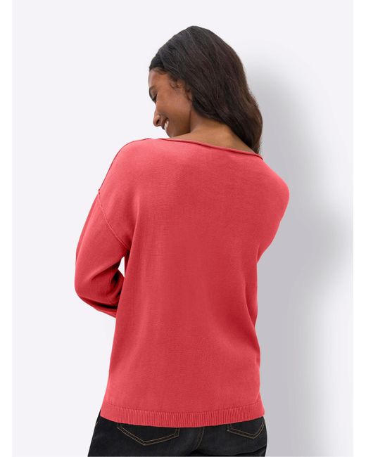 heine Red Pullover