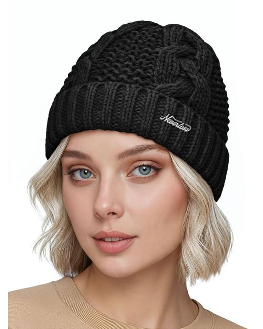 Neverless Black Mütze Model 36937