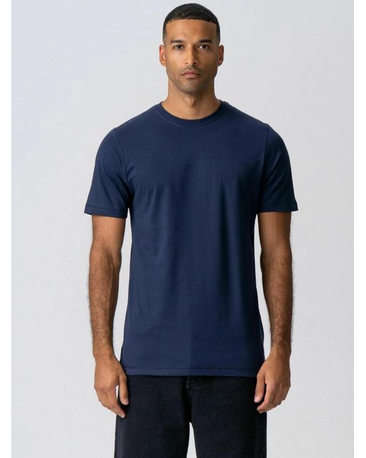 TeeShoppen T-Shirt Basic in Blue für Herren