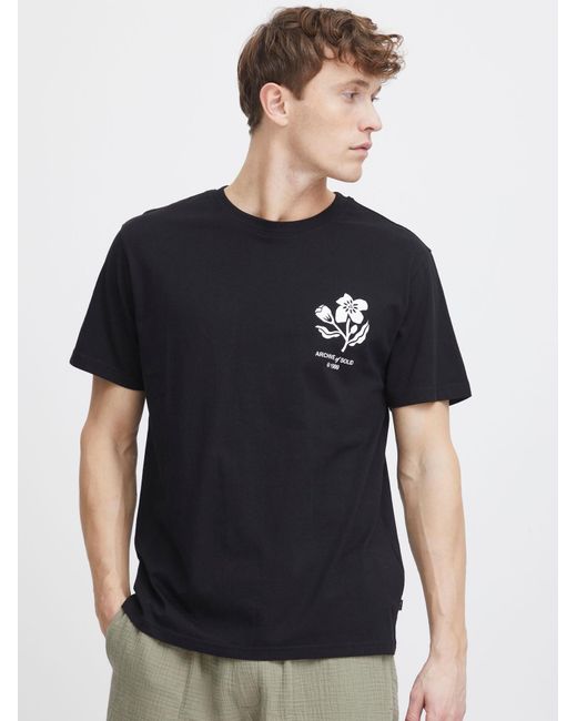 Solid Shirt Fulton in Black für Herren
