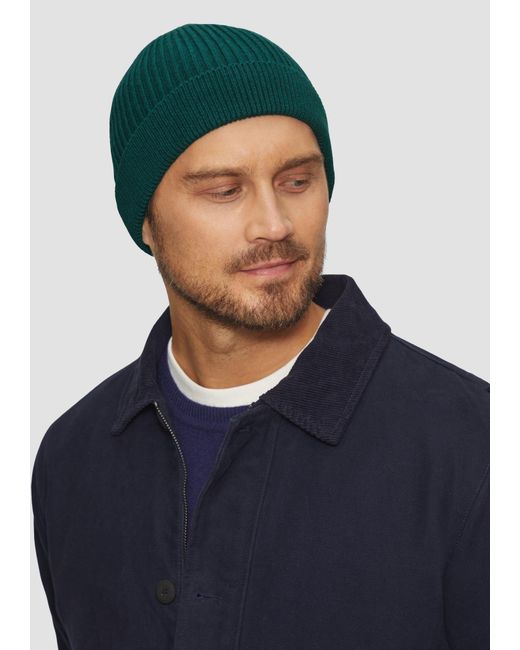 S.oliver Mütze in Green für Herren