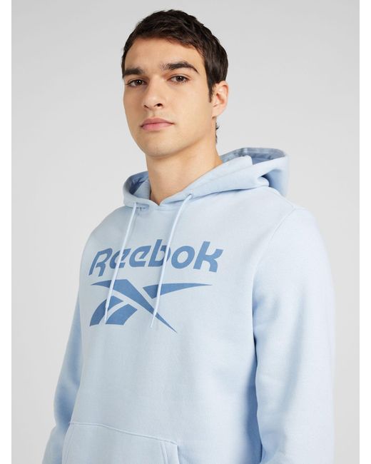 Reebok Sportsweatshirt 'identity' in Blue für Herren