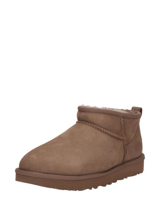 Ugg Brown Boots Classic Ultra Mini
