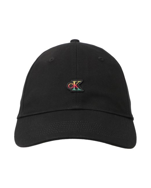 Calvin Klein Black Cap Iridescent Pride Patch Baseball