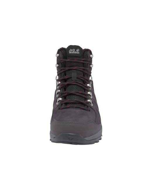 Jack Wolfskin Black Wanderschuh Refugio