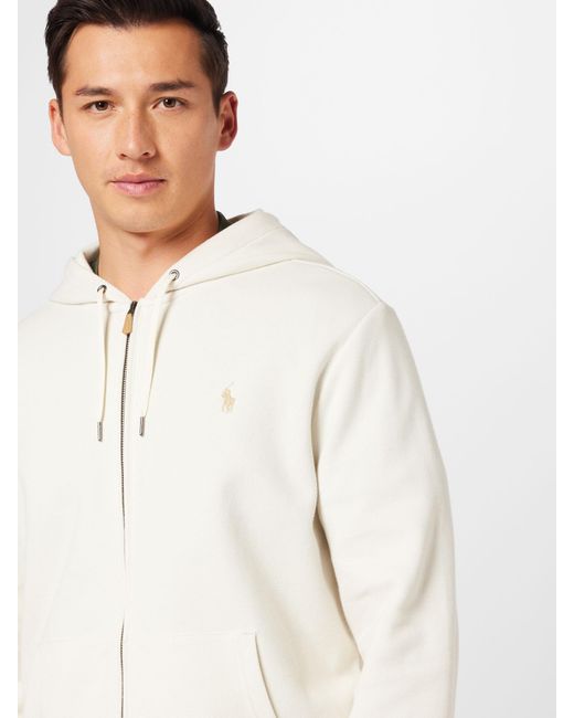 Polo Ralph Lauren Sweatjacke in Weiß für Herren | Lyst DE