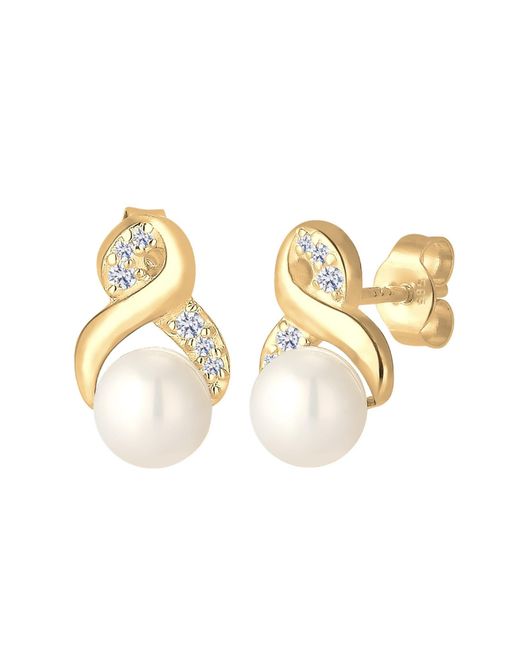 Elli Premium Metallic Ohrringe Infinity