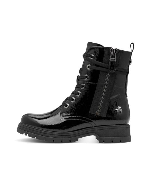 Marco Tozzi Black Schnürstiefelette