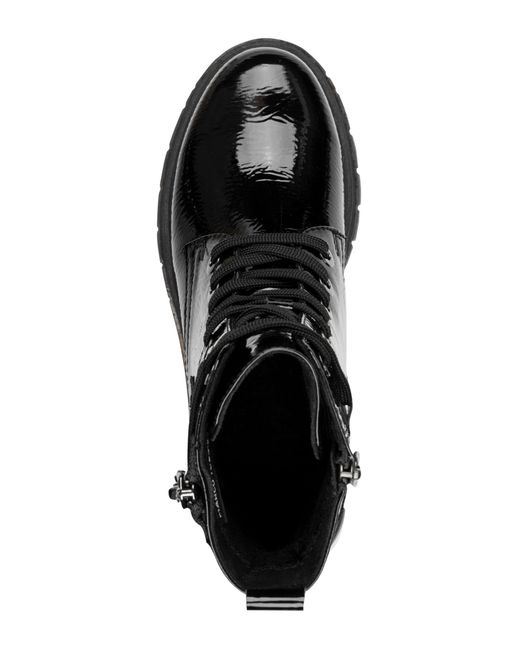 Marco Tozzi Black Schnürstiefelette
