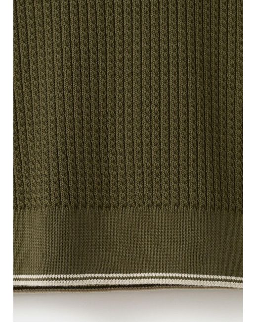 Mango Pullover Warrior in Green für Herren