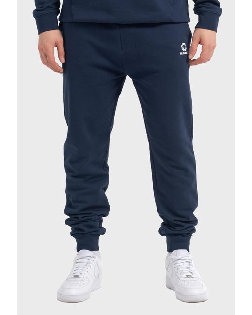 Oldskull Blue Jogger Basic 25 Logo