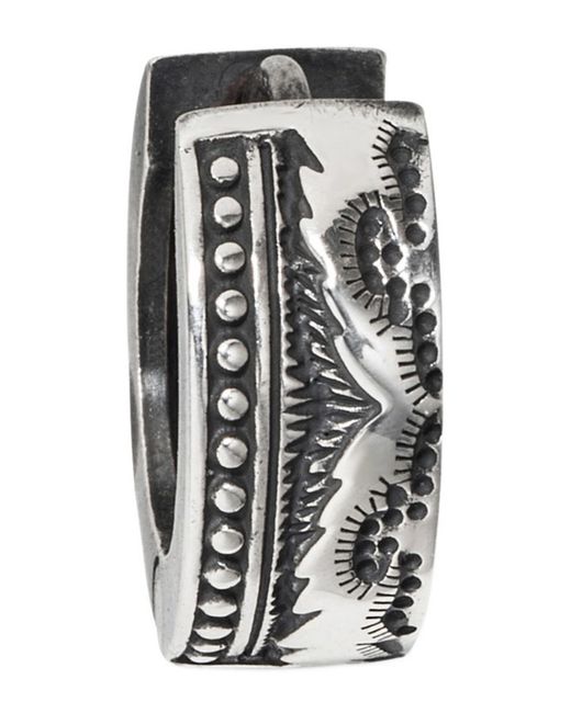 Caï Ca Ohrring in White für Herren