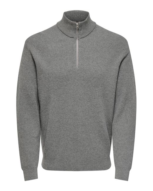Only & Sons Pullover Onsphil in Gray für Herren