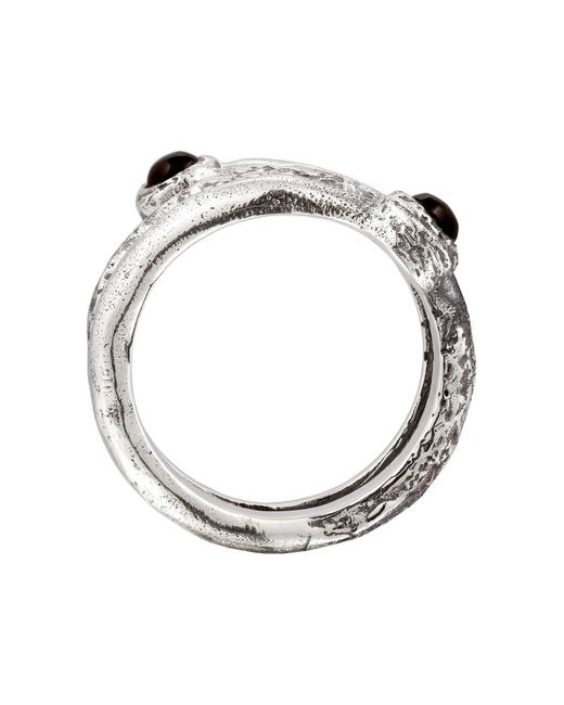 Haze & Glory Ring in Metallic für Herren