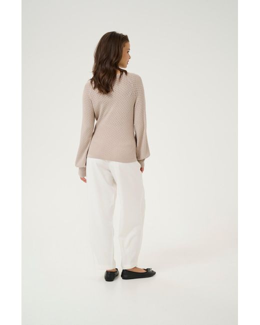 Kaffe Natural Pullover Sofy
