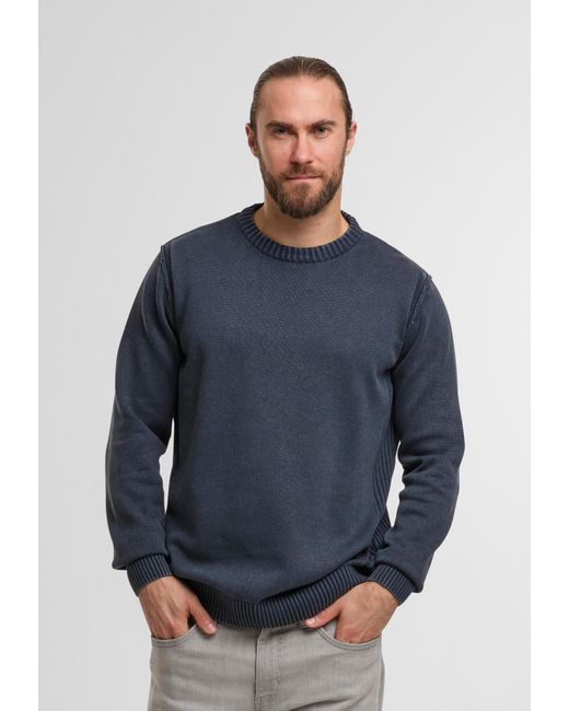 INDICODE Pullover Niels in Blue für Herren