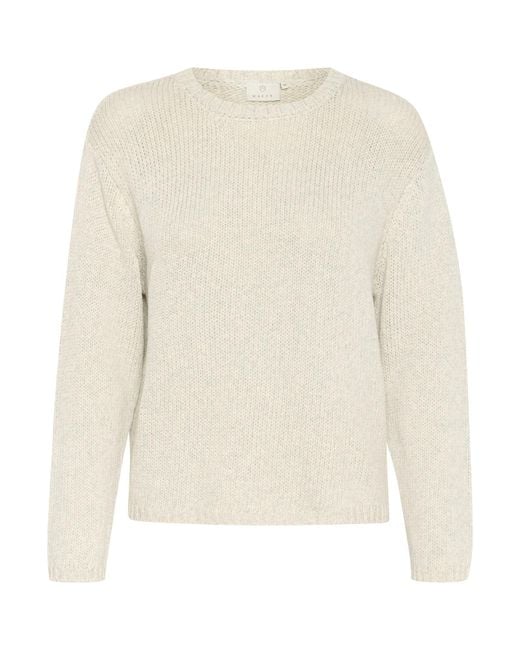 Kaffe White Pullover Kagerdi