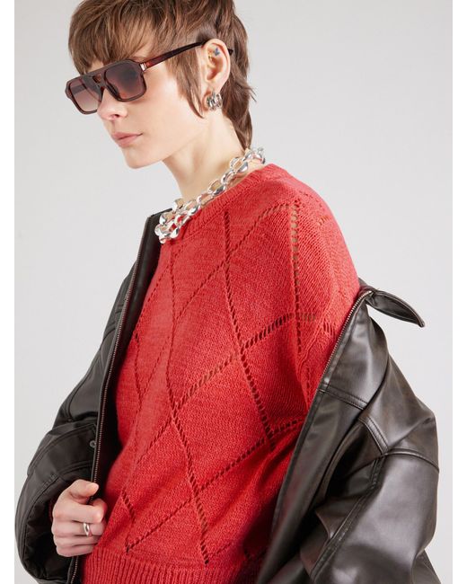 ONLY Red Pullover 'Onlgeenas'