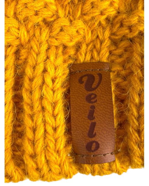 Kumixi Yellow Mütze Set: Mütze & Loop Schal