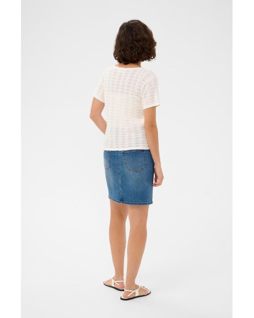 Kaffe White Pullover Dolly
