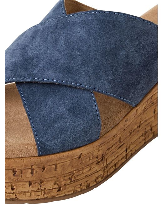S.oliver Blue Pantolette