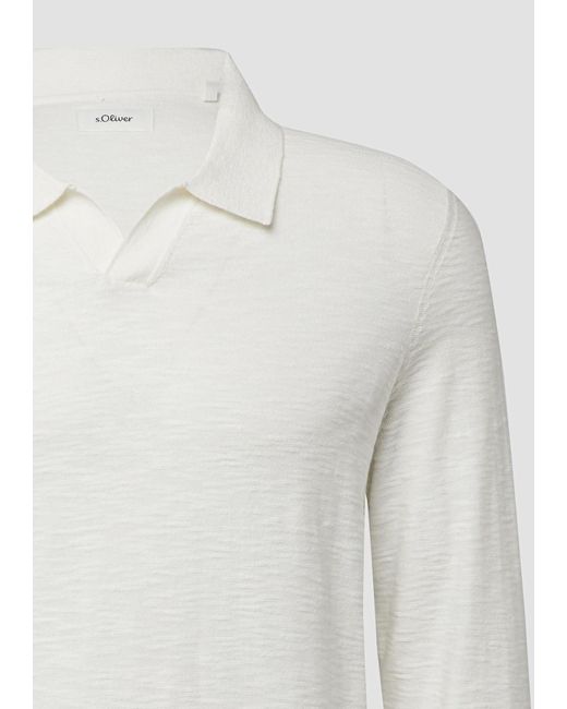 S.oliver Pullover in White für Herren