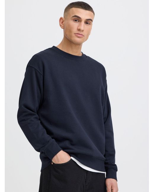 Solid Sweatshirt Lenz in Blue für Herren