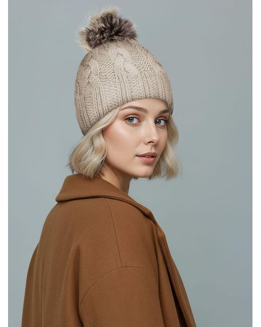Neverless Brown Mütze Katy