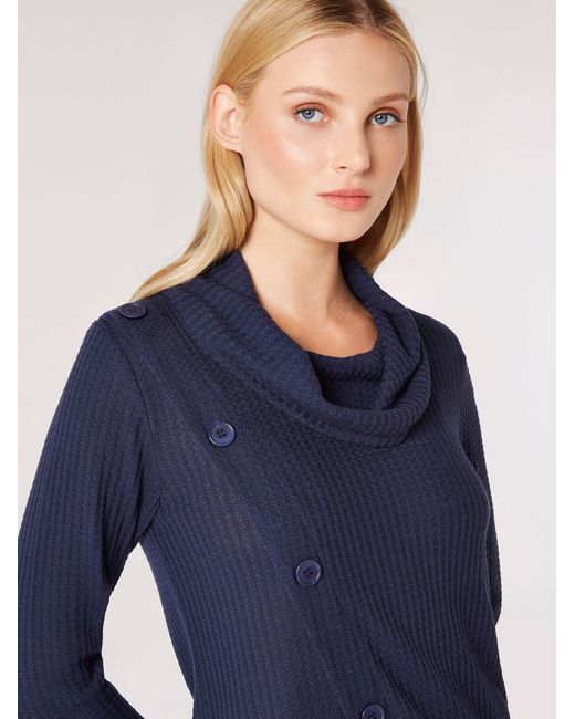 Apricot Blue Pullover