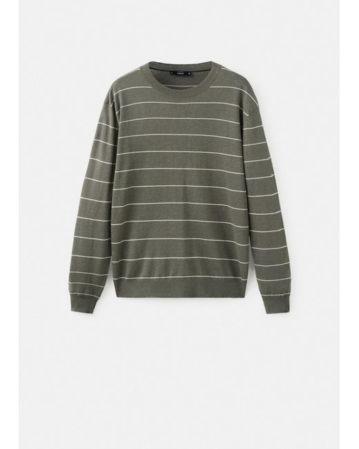 Mango Pullover Castor in Green für Herren