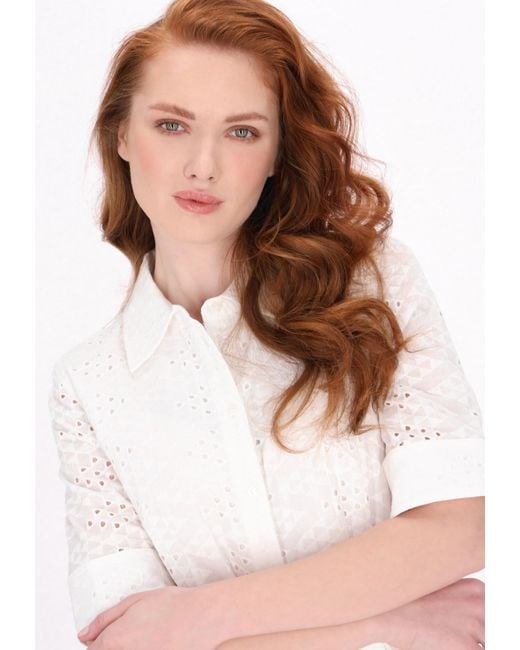 DreiMaster Klassik White Kleid
