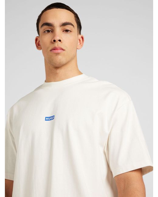 HUGO T-shirts 'nalono' in White für Herren