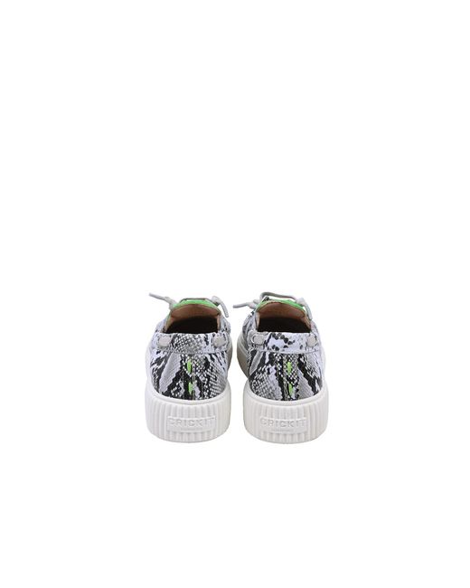 CRICKIT White Halbschuh Tina