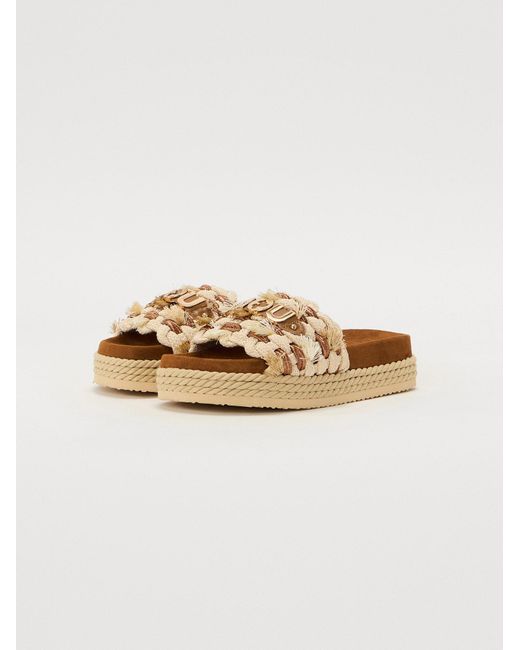 Mou White Pantolette