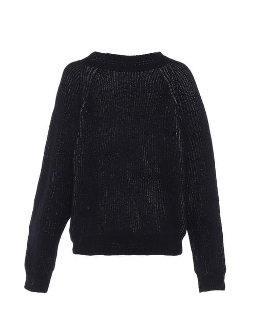 faina Black Pullover