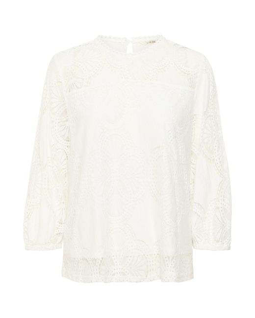 Cream White Bluse 'Cr Amaja'